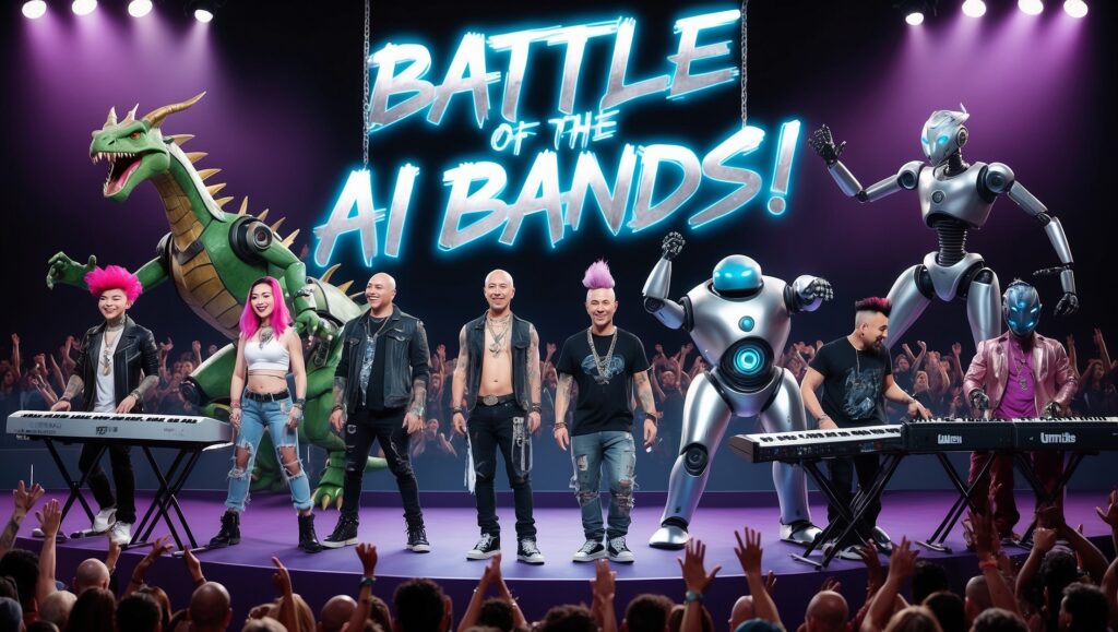 AI Battle of the Bands